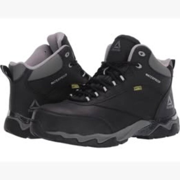NEW REEBOK Waterproof COMP TOE Athletic Work Boot with CushGuard™ Internal Met - Picture 1 of 10